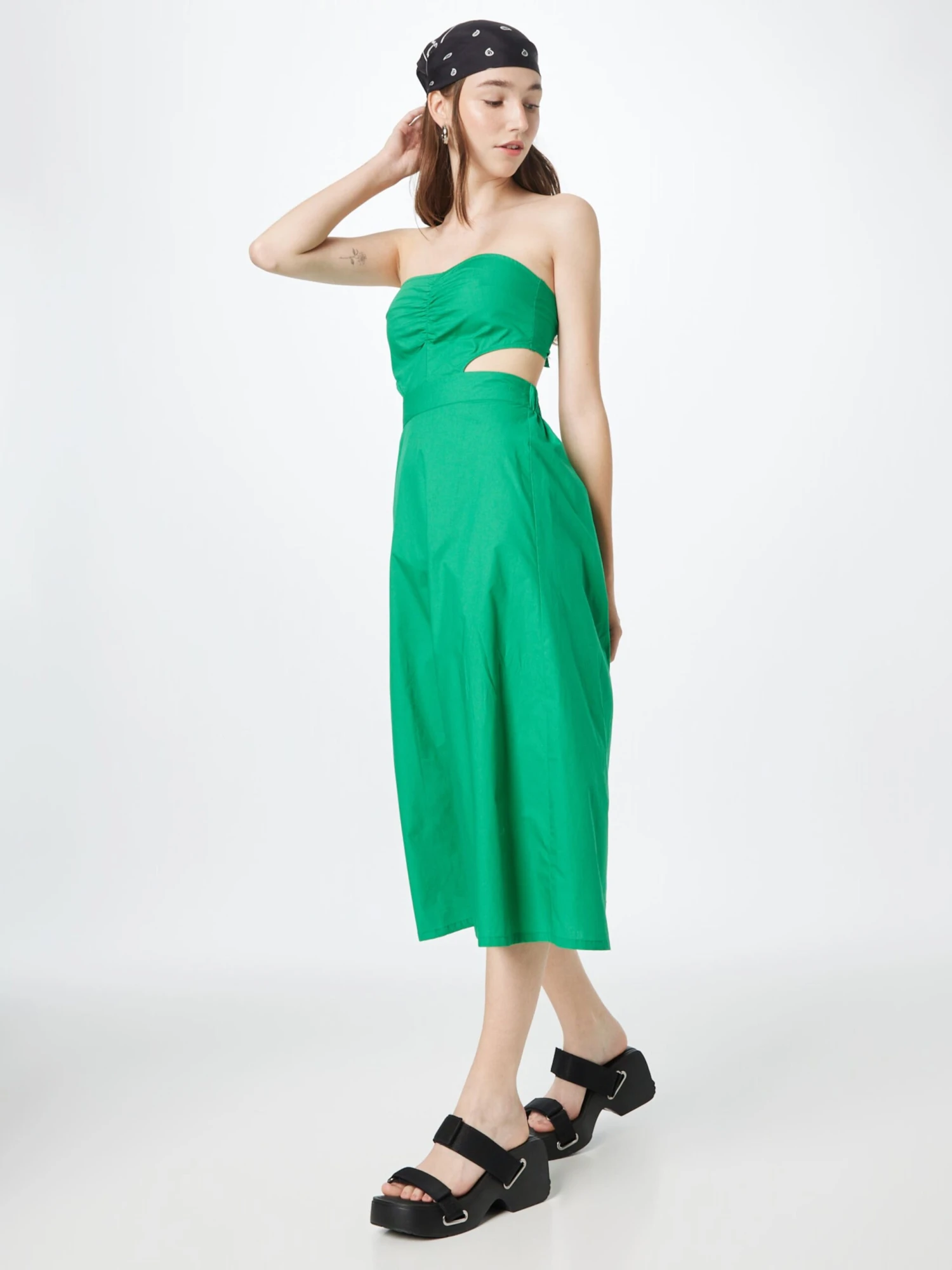 Monki Robes Dété Robe D’été Femme Vert Gazon 7 Monki Robes Dété Robe D’été Femme Vert Gazon – Image 5