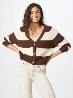 Monki Gilets Cardigan Femme Marron 9 Monki Gilets Cardigan Femme Marron -Monki e128d3379bf0c250b09986c2de199607