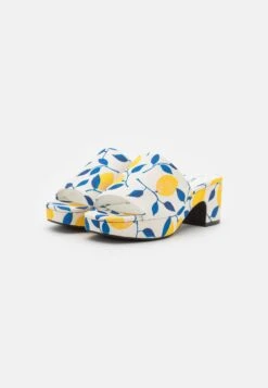 Monki Mules À Talons - Yellow Bright 10 Monki Mules À Talons - Yellow Bright -Monki e1910545a52a495484ce55ff5e9af515