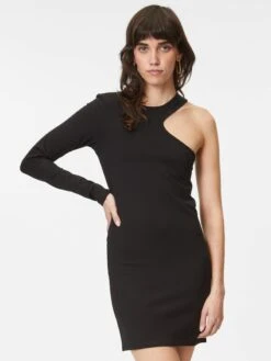 Monki Mini-robes Robe Femme Noir -Monki e58f617521da82b8543727bdffc6e61e