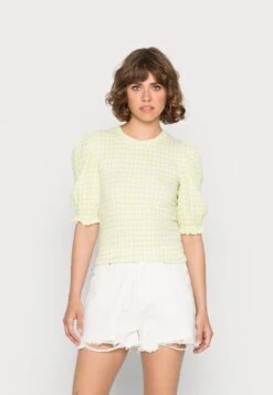 Monki Blouse - Green Light