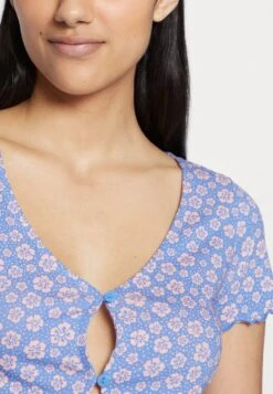 Monki Gilet - Blue Medium -Monki e77d823fb33445349a09bb50c514695b