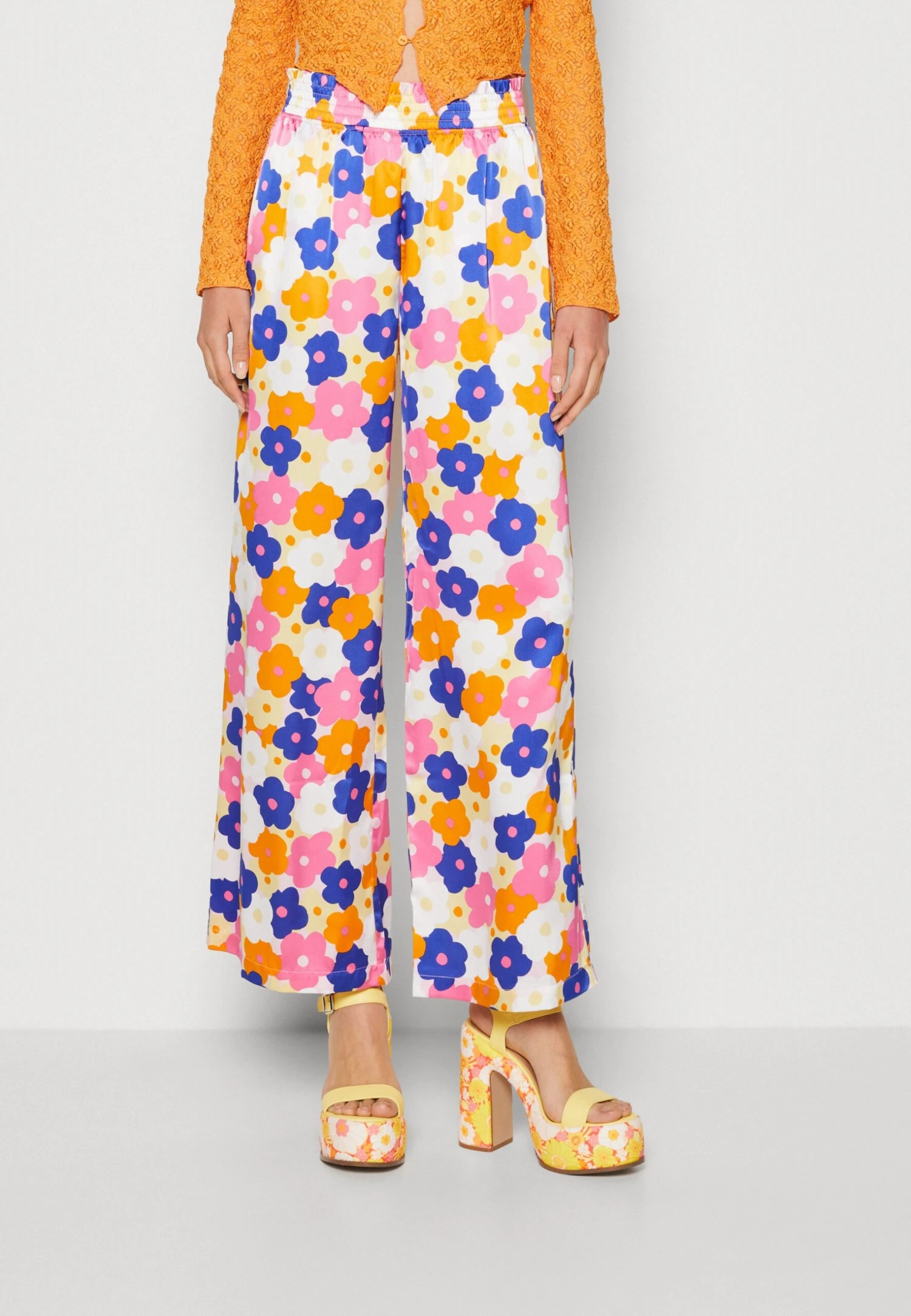 Monki Pantalon Classique - Pink Light 3 Monki Pantalon Classique - Pink Light
