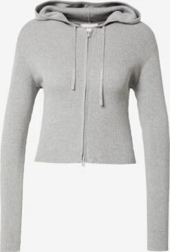 Monki Gilets Cardigan Femme Gris