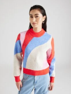 Monki Pulls Maille Fine Pull-over Femme Mélange De Couleurs -Monki e9627cd4456b9d7e6dfd7672b41c9953