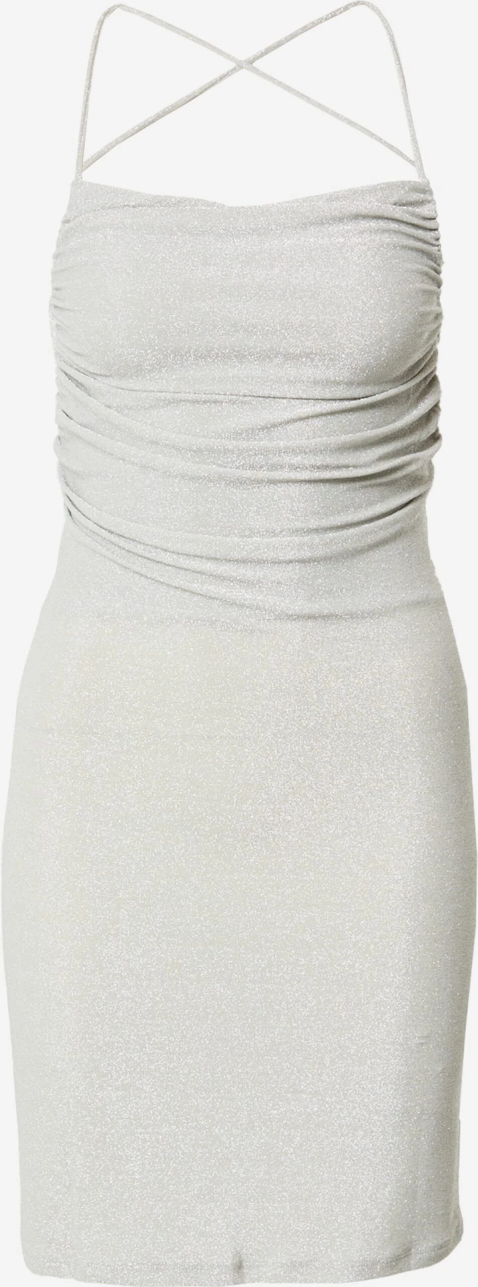 Monki Robes Dété Robe D’été Femme Gris Argenté 3 Monki Robes Dété Robe D’été Femme Gris Argenté