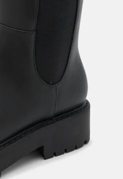 Monki Bottes À Plateau - Black Dark -Monki ea07d8d8ac8d4319b400ea56e2e46afe