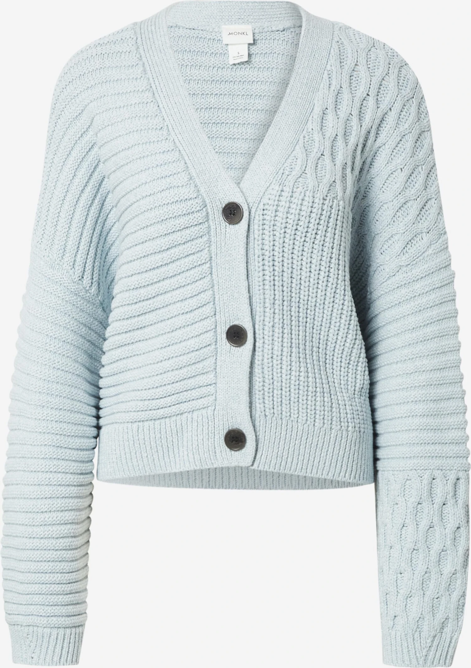 Monki Gilets Cardigan Femme Bleu Pastel 3 Monki Gilets Cardigan Femme Bleu Pastel