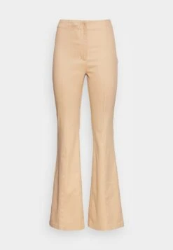 Monki Pantalon Classique - Beige Medium Dusty -Monki eb989ad5f5544f9ea5b02ef81c114e06