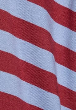 Monki T-Shirt À Manches Longues - Dark Red/Blue 12 Monki T-Shirt À Manches Longues - Dark Red/Blue -Monki ec69ece20bfc43698f0633b8a5829a35