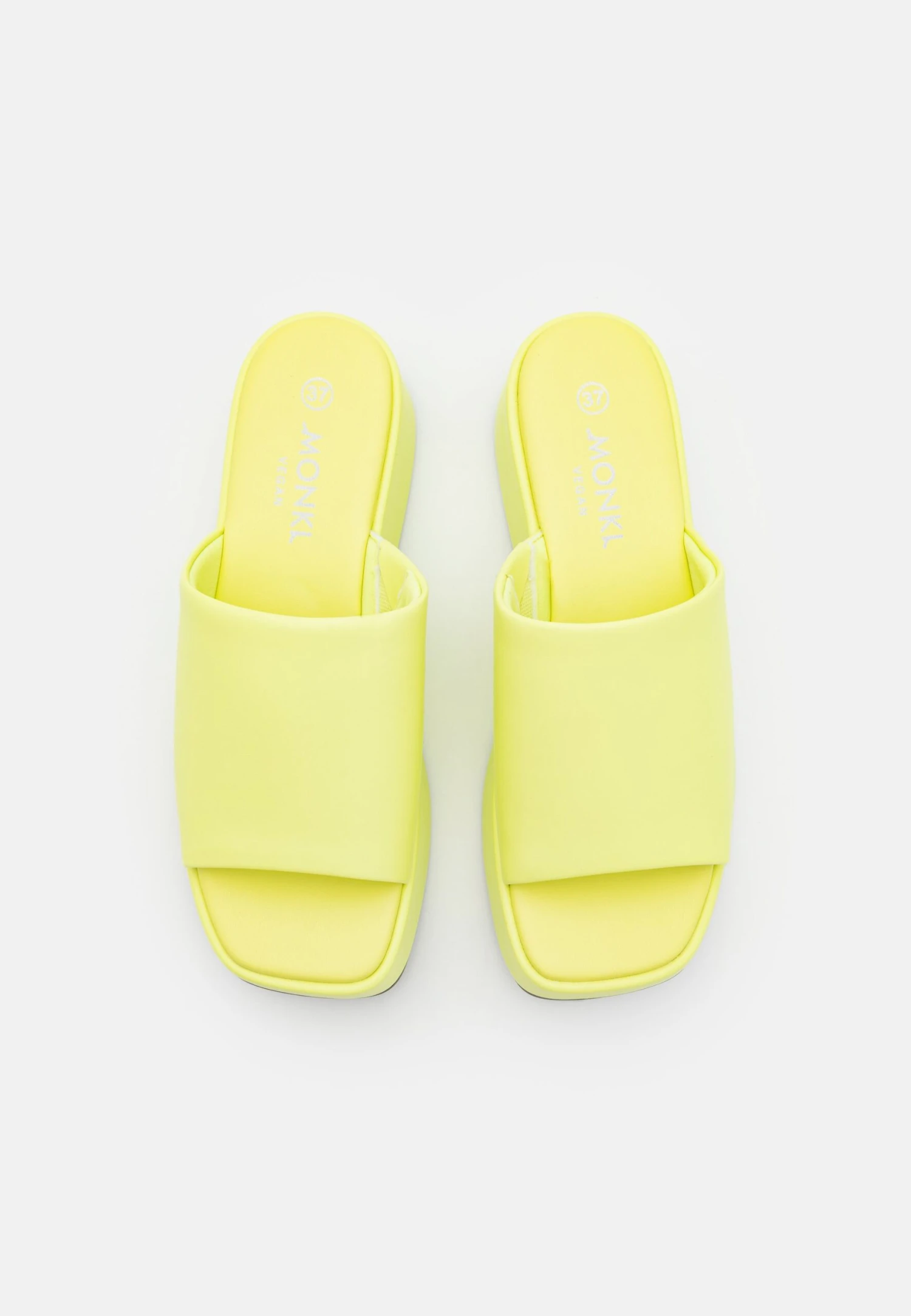 Monki Mules À Talons - Yellow Light 8 Monki Mules À Talons - Yellow Light – Image 6