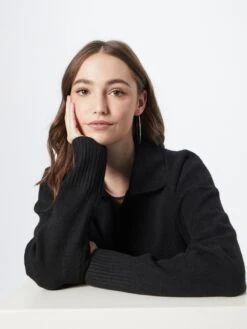 Monki Pulls Basiques Pull-over Femme Noir -Monki ed4b3f6725b609c0063092d48b47fe3c