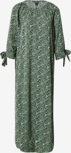 Monki Robes Longues Robe Femme Vert