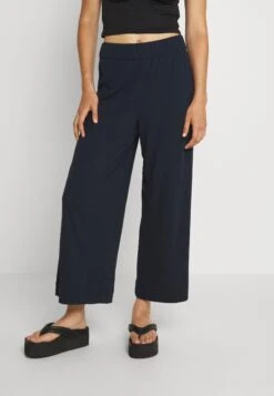 Monki Pantalon Classique - Blue Dark