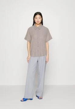 Monki Chemisier - Melange -Monki f0601bebc8334e588d36218a29e0697c