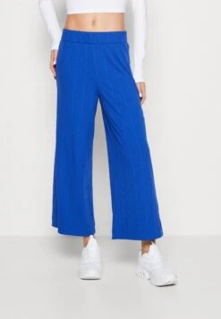 Monki Pantalon Classique - Bright Blue