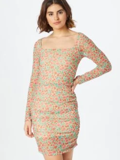 Monki Mini-robes Robe Femme Jaune -Monki f3e921aad525b45a687898e50d9ca60e