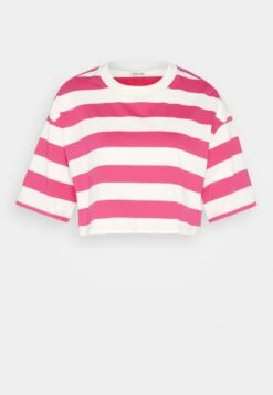 Monki T-Shirt Imprimé - Pink -Monki f491345dae79495d8366b4bc0b4dde56
