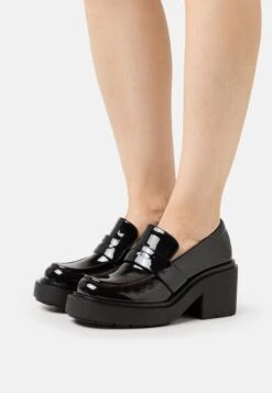 Monki Mocassins - Black Dark