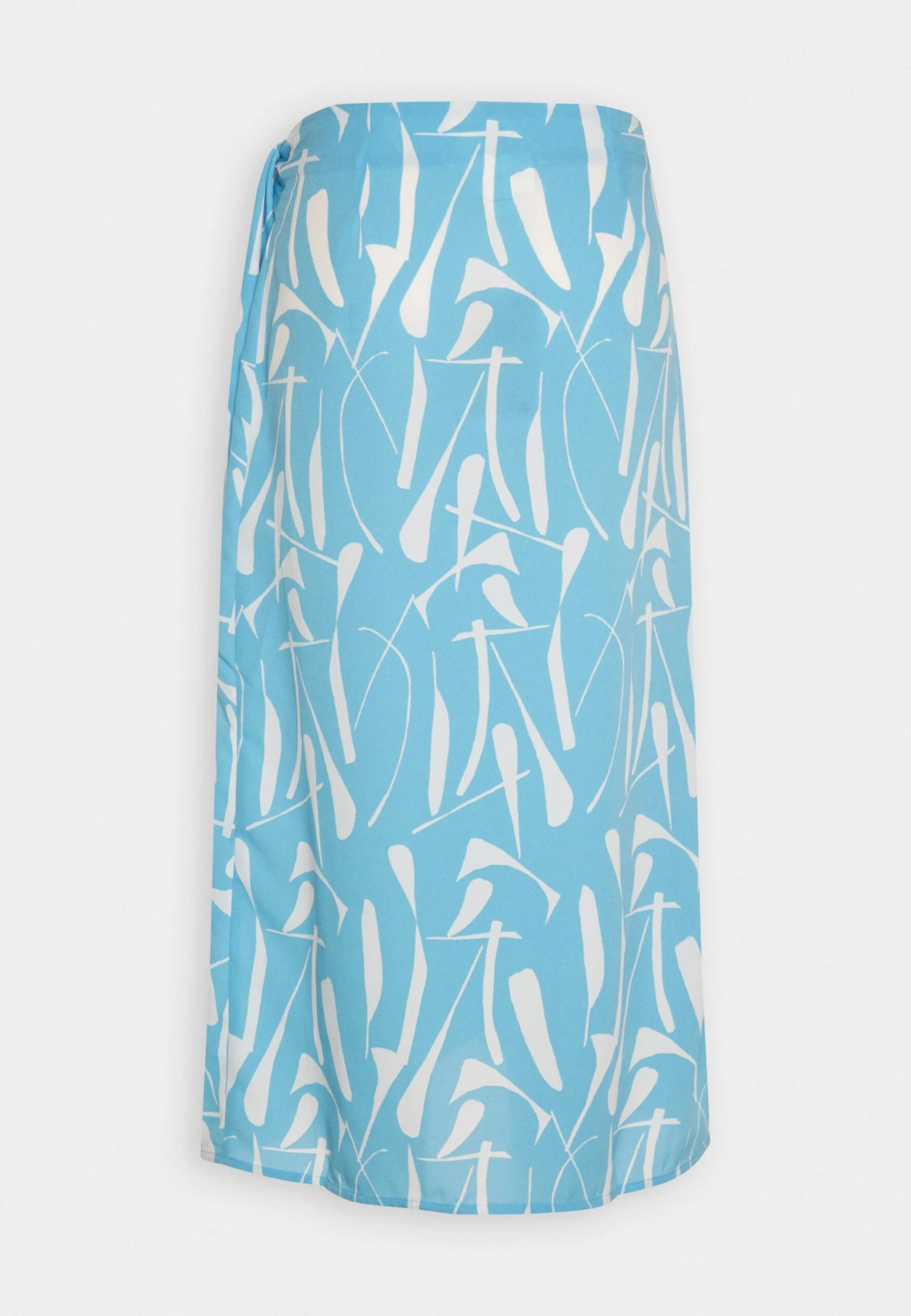 Monki Jupe Portefeuille - Blue/Multi-Coloured 8 Monki Jupe Portefeuille - Blue/Multi-Coloured – Image 6