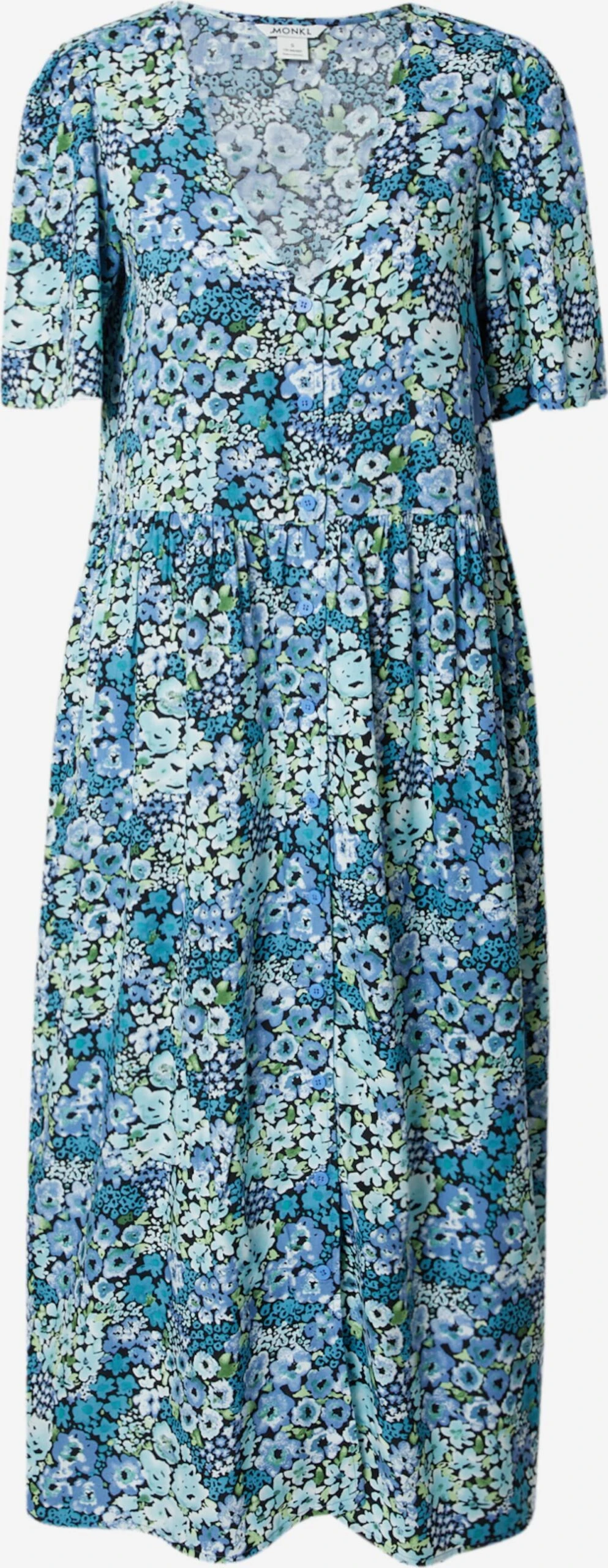 Monki Robes Dété Robe D’été Femme Bleu / Bleu Marine 3 Monki Robes Dété Robe D’été Femme Bleu / Bleu Marine
