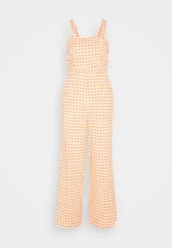 Monki Combinaison - Orange Gingham 11 Monki Combinaison - Orange Gingham -Monki f8b04689808746c6b3827065037da290