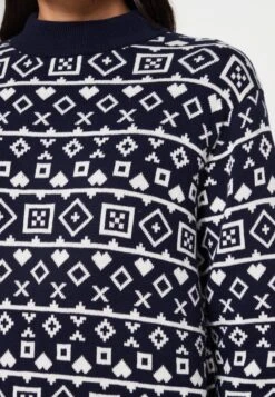 Monki Christmas - Pullover - Blue/White 13 Monki Christmas - Pullover - Blue/White -Monki f8ec64df7e0a40a5b35a288bad8b7583