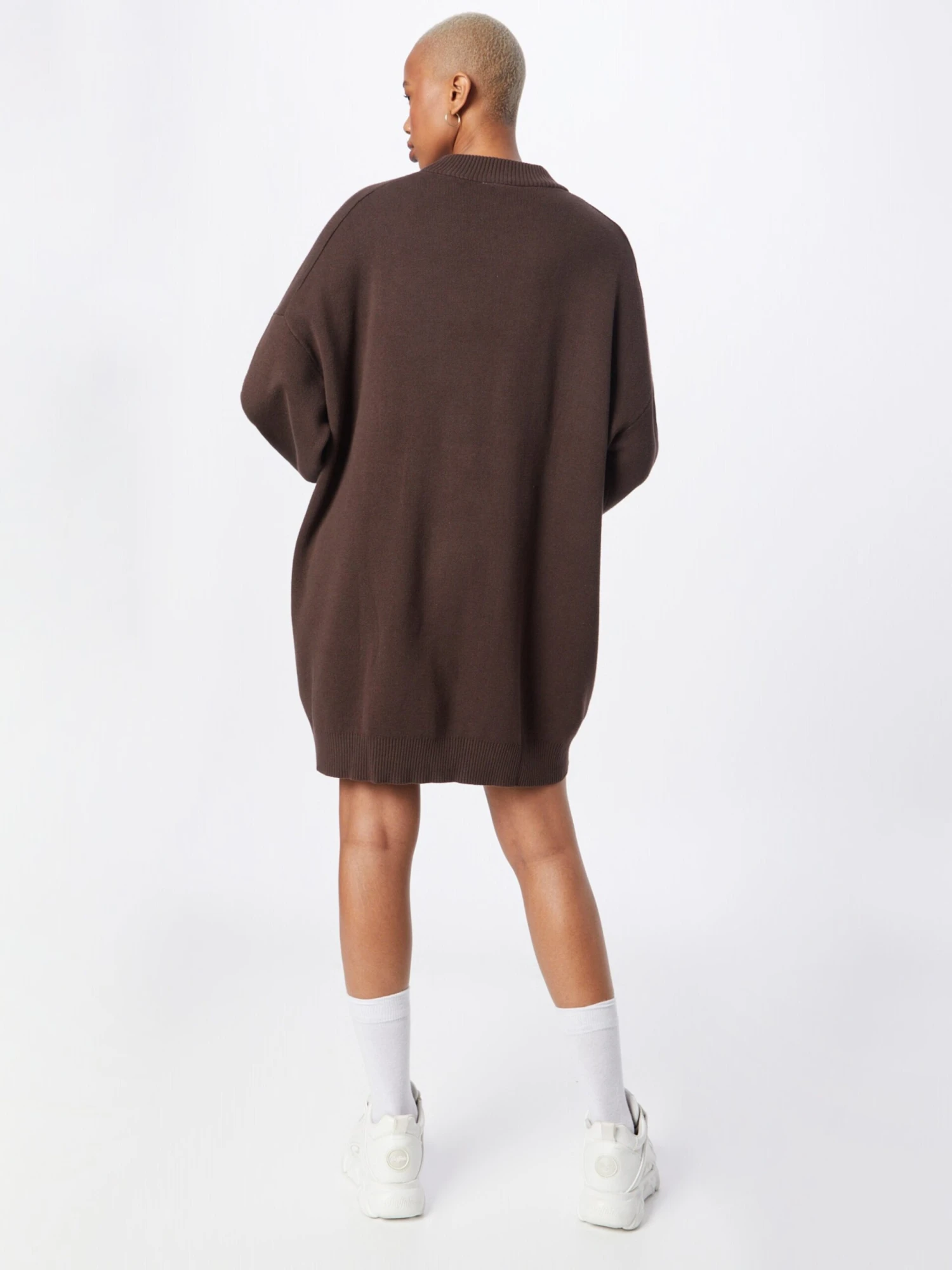 Monki Robes Robes En Maille Femme Chocolat 6 Monki Robes Robes En Maille Femme Chocolat – Image 4