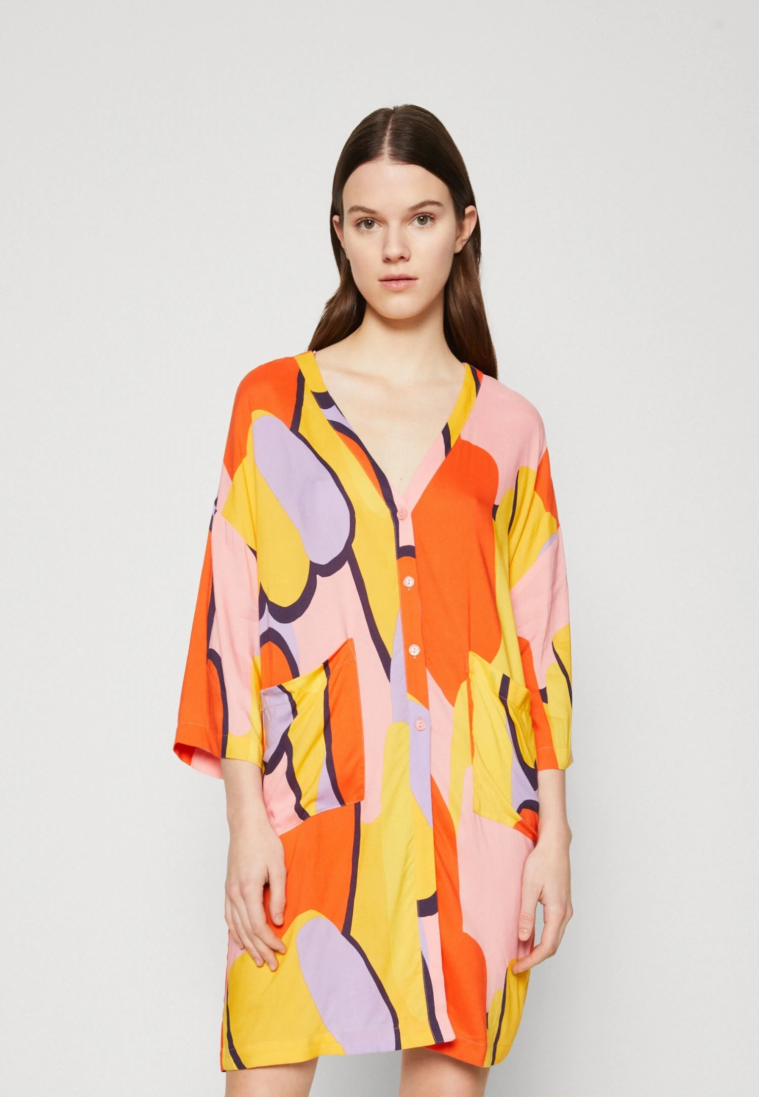 Monki Blouse - Multicolor 3 Monki Blouse - Multicolor