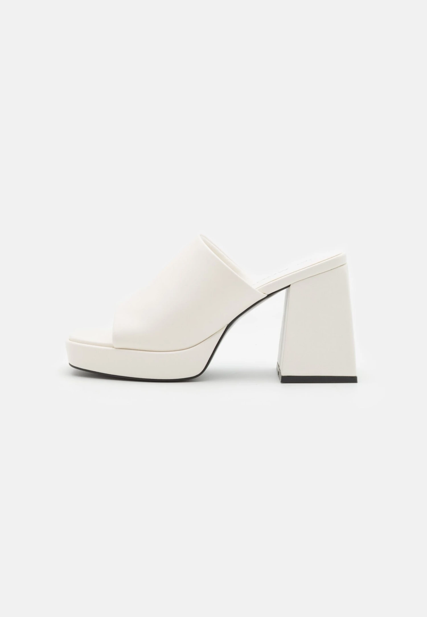 Monki Mules À Talons - White 4 Monki Mules À Talons - White – Image 2