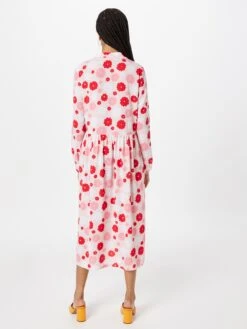 Monki Robes Fluides Robe-chemise Femme Rose / Rose 10 Monki Robes Fluides Robe-chemise Femme Rose / Rose -Monki fed7f2704a43f9cc56b662425ca9adca